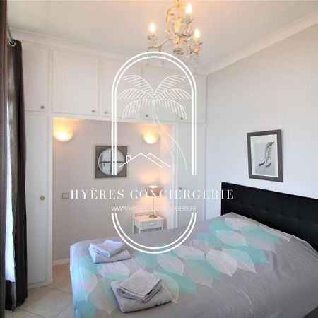 T3 Standing-Splendide Vue Mer - Piscine Parking By Hc Apartment Hyeres Luaran gambar